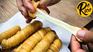 Deditos de queso con bocadillo ¿cómo los llaman en tu país Fácil y rápida receta 😮 [upl. by Mcclenon]