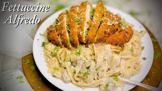 Restaurant style fettuccine alfredo recipe  How to make chicken fettuccine alfredo Alfredo sauce [upl. by Bullen]