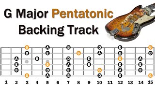 G Major Pentatonic Backing Track [upl. by Ottavia]