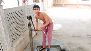 Village swimming pool  village in Pakistan  Nazeer Haider [upl. by Pollux566]