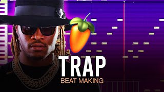 How to Make Trap Beats • FL STUDIO Beginner • Rhythm [upl. by Dallas]