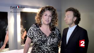 Eurovision 2015  Marianne James et Stéphane Bern  Interview [upl. by Costello]