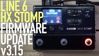 LOTS of NEW STUFF  First Look at Firmware Update v315 for Line 6 HXGear [upl. by Schroeder]