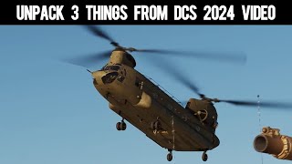 Unpacking 3 things from the DCS 2024 and Beyond Video [upl. by Ahtiek661]