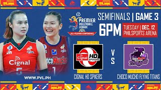 CHD vs CMF  Game 3  BO3  Semifinals  2023 PVL AllFilipino Conference II [upl. by Anifur]