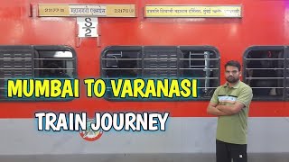 Mumbai To Varanasi Train journeyMahanagari Express 22177Khushi YouTuber [upl. by Sirtemed]