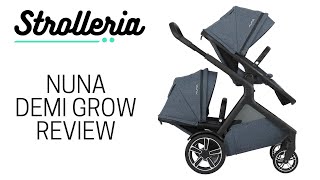 Nuna Demi Grow Double Stroller Review  Fold Configurations Car Seats Colors Prices [upl. by Bartolomeo]