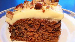 HOW TO MAKE A DELICIOUS HOMEMADE CARROT CAKE [upl. by Achorn]