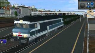 CC 72000 SNCF Trainz RailRoad Simulator 2008 [upl. by Natek732]