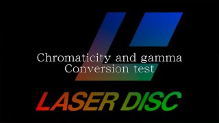 NTSC to BT7096 Chromaticity and gamma Conversion test [upl. by Candide]