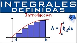 Integrales definidas  Introducción [upl. by Sprague]