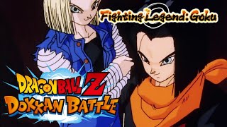 The Androids Arrive Rainbow Star Showcase Android 17 amp 18 Future on LGE Global Dokkan [upl. by Talley]