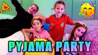 PYJAMA PARTY avec les COUSINES dans la CHAMBRE de KAMILIA [upl. by Cynthie]