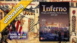 Inferno Guelphs and Ghibellines Vie for Tuscany 12591261  unboxing [upl. by Saffier]