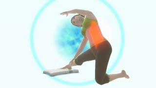 Gate Pose  Yoga Exercise  Wii Fit U 1AE [upl. by Koval]