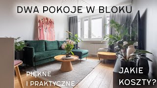 Dwupokojowe mieszkanie w bloku  CENY  HOME TOUR [upl. by Ahseiyk]