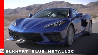 2020 Corvette C8 Elkhart Blue Metallic [upl. by Yttak]