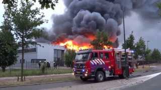 20130620 Zeer Grote Uitslaande Brand FIRE UP Oisterwijk [upl. by Cesya]