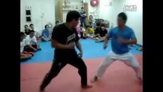 Wing Chun Vs TKD [upl. by Matthew]