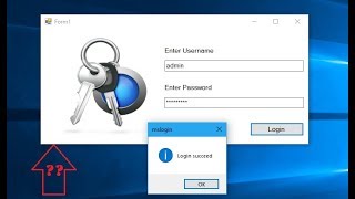 How to create login form with msaccess database in vbnet [upl. by Ellehsyt317]