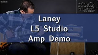 Laney L5 Studio Lionheart Head and 1x12 cab demo [upl. by Midge604]