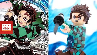 Lego Demon Slayer Minifigure Part 1  Kimetsu no Yaiba  鬼滅の刃 Compatible [upl. by Tiler]