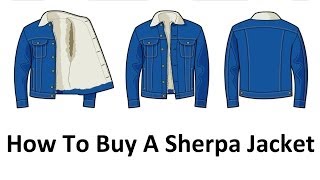 How To Buy A Sherpa Jacket  Mens Denim Cotton Sherpa Jackets Video Guide  Lee Jeans [upl. by Oniratac]