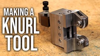 Making A Knurling Tool For The Lathe [upl. by Heyer]