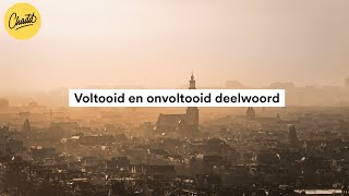 Voltooid en onvoltooid deelwoord  Mr Chadd Academy [upl. by Eitsrik314]