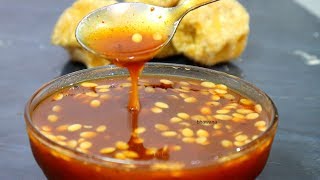 Golgappa  PaniPuri ki Mithi Chutney  Imli ki Meethi Chutney  इमली की चटनी [upl. by Aneema]