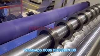 Hightop FQA Compact Slitter Air Shaft Rewinder BOPET Film 36 microns [upl. by Annoval]