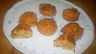 Comment faire des muffins aux légumes facilement Muffin salé [upl. by Noryv698]