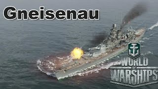 World of Warships Gneisenau Brawling Like A Boss [upl. by Gass531]