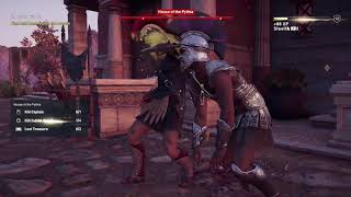 How I completed the location House Of Pythia  Assassins Creed Odyssey [upl. by Nesnah]