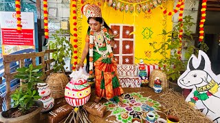 Pongal celebration video velammal Bodhi campus ladanendal [upl. by Nerrual803]