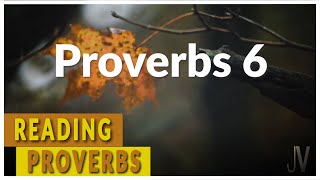 The Wisdom From Proverbs Chapter 6 [upl. by Hairam61]