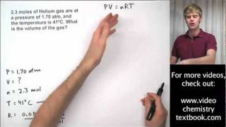 Ideal Gas Law Practice Problems [upl. by Muldon205]