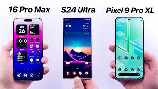 iPhone 16 Pro Max vs S24 Ultra vs Pixel 9 Pro XL  The BEST 2024 Smartphone [upl. by Yatnwahs913]