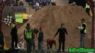 Human Motocross Funny Crashes TheFBombFilmscom [upl. by Pinto]