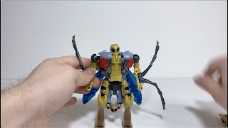 Transformers Beast Wars WASPINATOR Review [upl. by Yreved244]