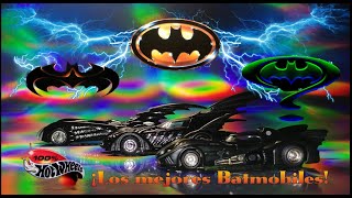 Multiverso ¡los mejores Batmobile  Batimovil  son Hot Wheels 100 Burton Forever Batman Y Robin [upl. by Solon]