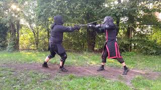 Longsword sparring 20240918 HEMA [upl. by Wallraff]