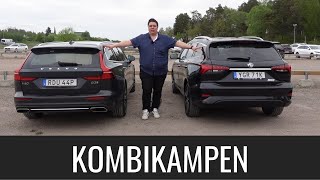 MG5 vs Volvo V60 Vilken bil har bästa kombin  Guiden om elbil [upl. by Fedak624]