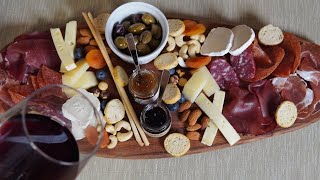 5 Tips for Building a CHARCUTERIE BOARD  Wine Pairing suggestions [upl. by Alit]