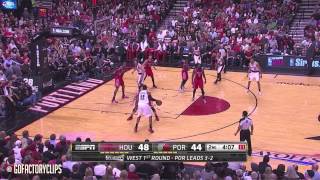 LaMarcus Aldridge Full Highlights vs Rockets 2014 Playoffs West R1G6  30 Pts 13 Reb [upl. by Jereld201]