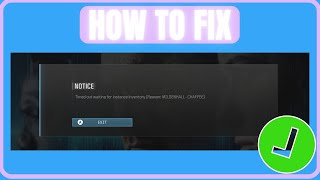 FIX COD MW3 MILDENHALL  CHAFFEE ERROR  Fix MW3 Timed Out Waiting For Instance Inventory Error [upl. by Dadinirt]