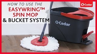 How To Use The EasyWring™ Spin Mop amp Bucket System [upl. by Abla446]