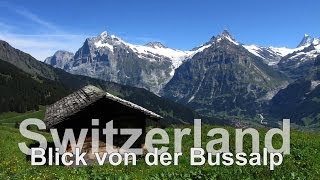 Schwitzerland  Eine Fahrt mit dem Postbus bei herrlichen Sonnenschein auf die Bussalp [upl. by Odilo922]