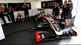 Lotus F1 Car plays Happy Birthday [upl. by Temme]