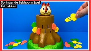 Springende Eekhoorn Spel uitpakken en spelen  Family Toys Collector [upl. by Suivatco]